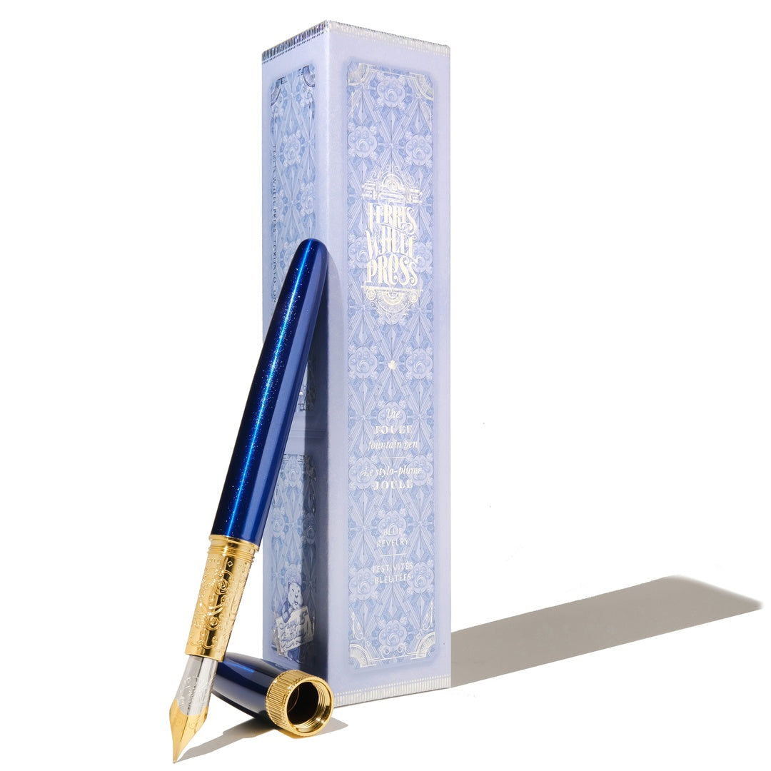 Ferris Wheel Press/万年筆/The Joule Fountain Pen -  Blue Revelry - Fine