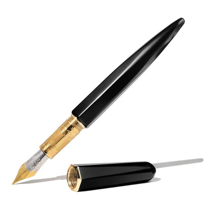 Ferris Wheel Press/The Marquise Fountain Pen - Nevermore Noir - Fine