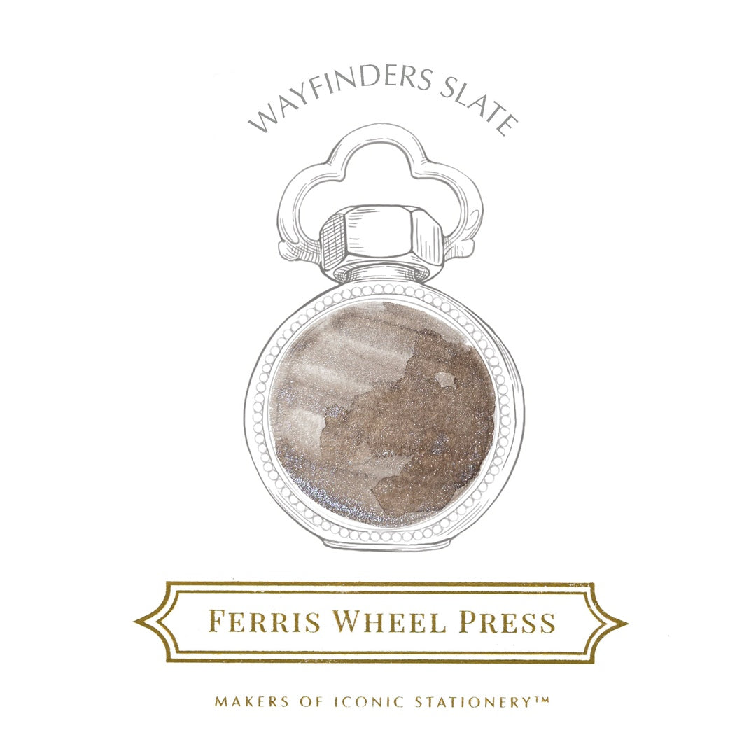 Ferris Wheel Press/インク/Wayfinders Slate 38ml | ペーパーツリー