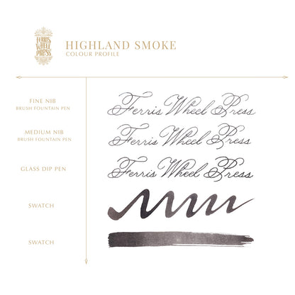 Ferris Wheel Press/インク/Highland Smoke 38ml