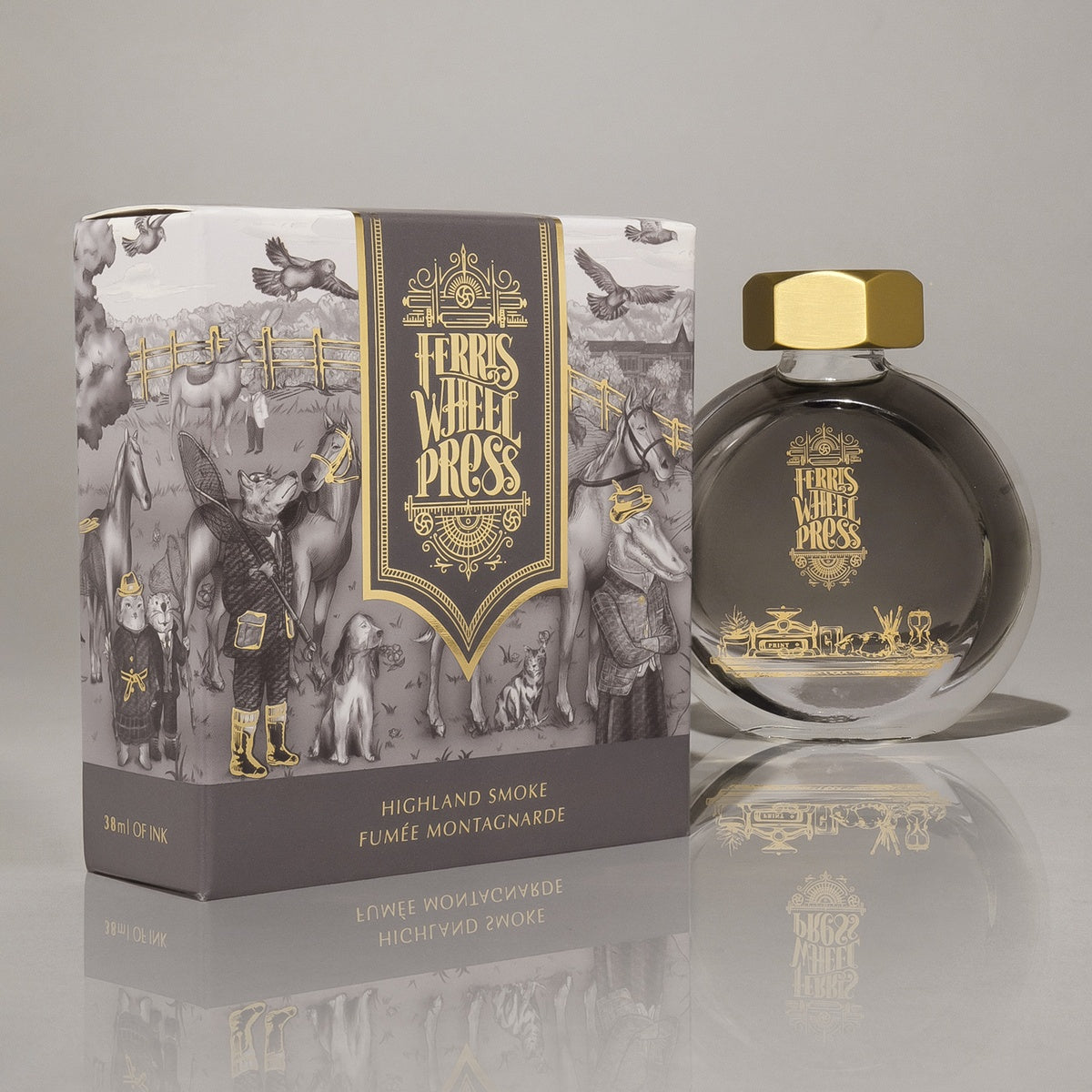 Ferris Wheel Press/インク/Highland Smoke 38ml