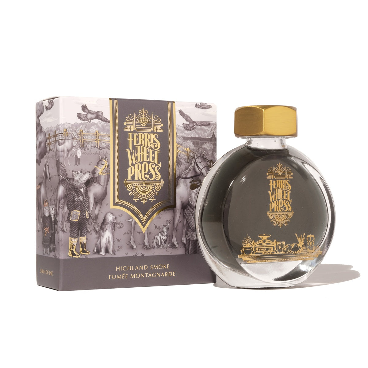Ferris Wheel Press/インク/Highland Smoke 38ml