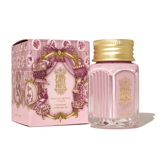 【6/6発売】Ferris Wheel Press/カリグラフィーインク/Fanciful Events Collection - Mauve Moon Diner 28ml