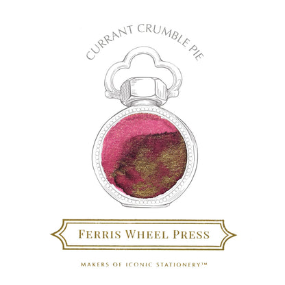 【8/1発売】Ferris Wheel Press/インクポット/Currant Crumble Pie 10ml Ink Pots