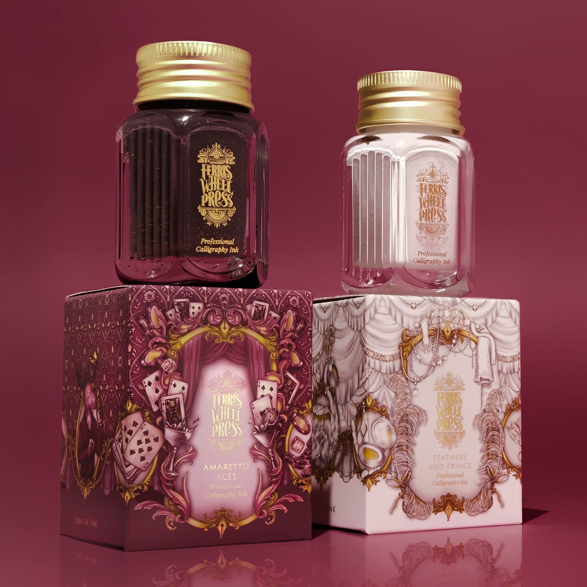 【10/3発売】Ferris Wheel Press/カリグラフィーインク/Fanciful Events Collection - Amaretto Aces 28ml