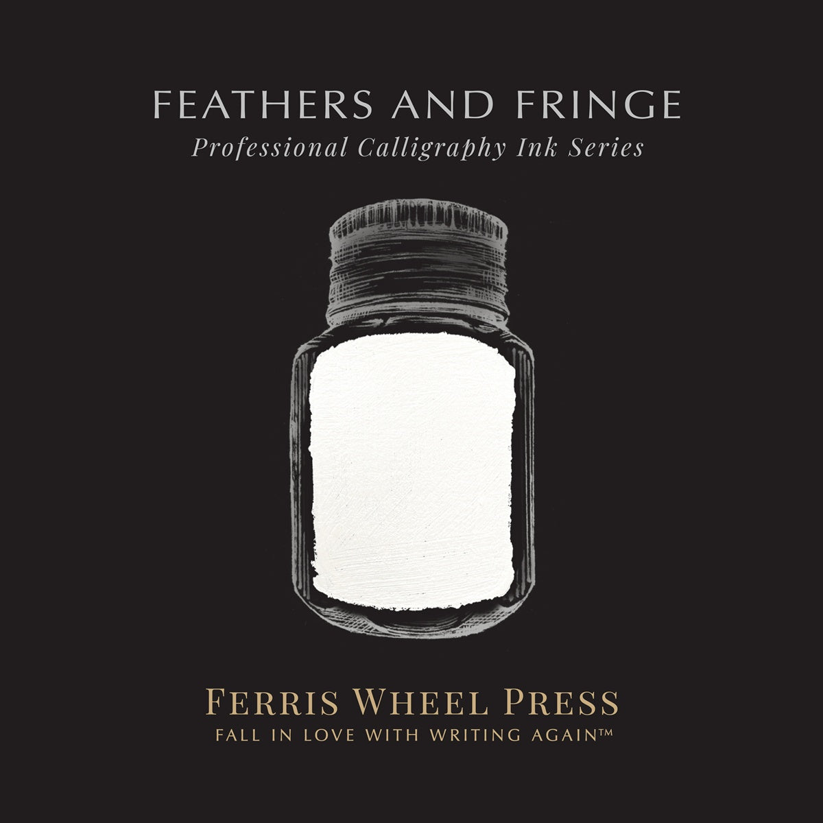 【10/3発売】Ferris Wheel Press/カリグラフィーインク/Fanciful Events Collection - Feathers and Fringe 28ml