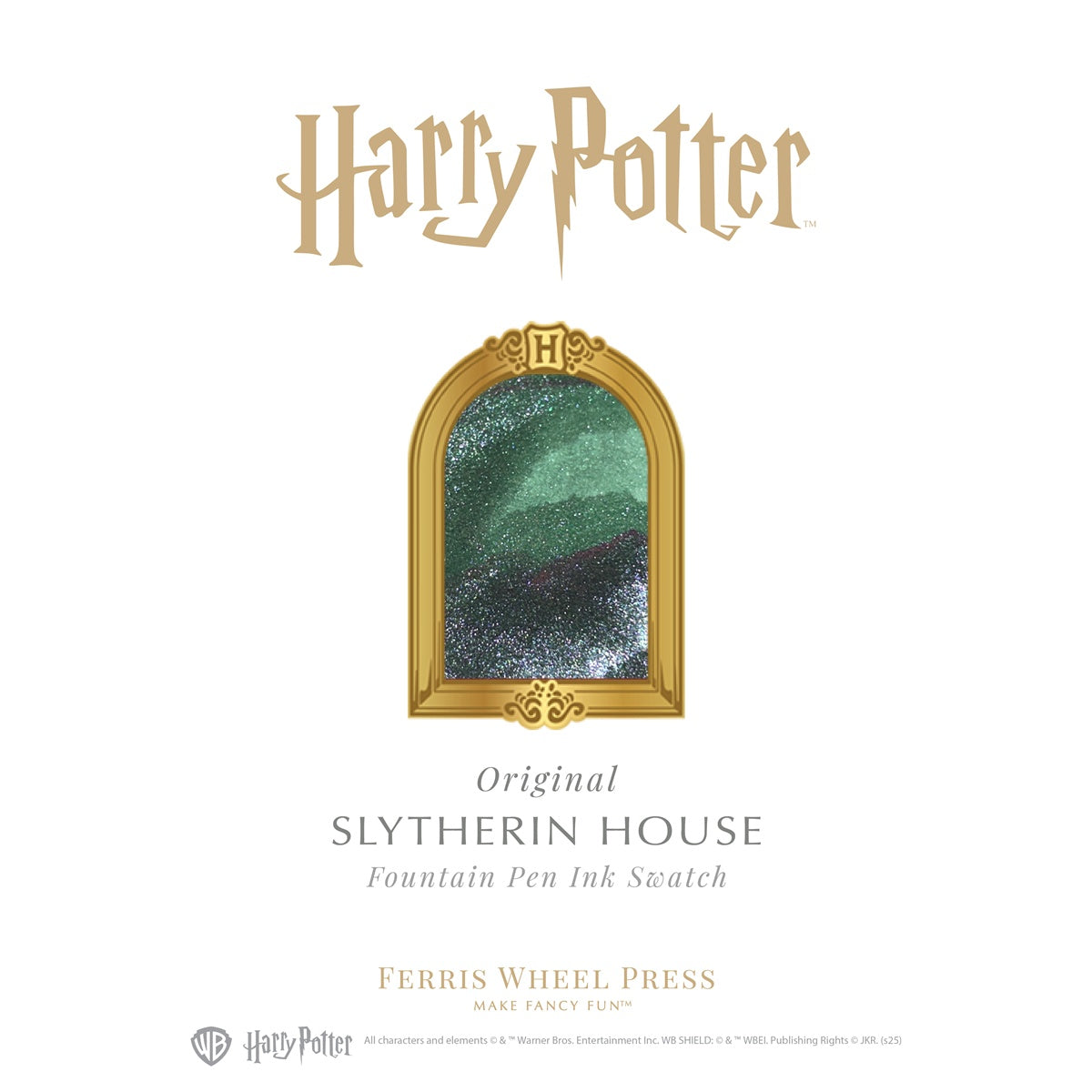 【11/21発送 予約商品】Ferris Wheel Press/インク/Harry Potter Houses of Hogwarts™ Writing Collection - Slytherin House 38ml
