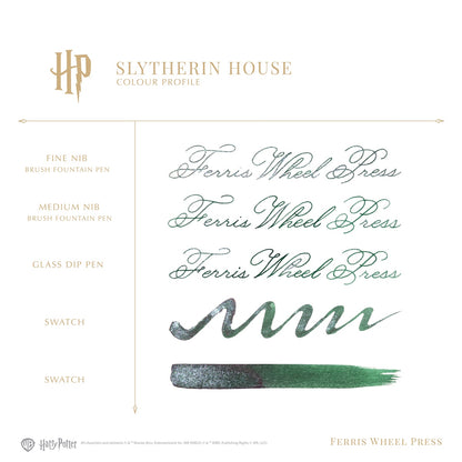【11/21発送 予約商品】Ferris Wheel Press/インク/Harry Potter Houses of Hogwarts™ Writing Collection - Slytherin House 38ml