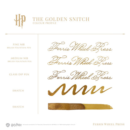 【11/21発送 ご予約商品】Ferris Wheel Press/インク/Harry Potter Property of Hogwarts™ Collection - Golden Snitch 38ml