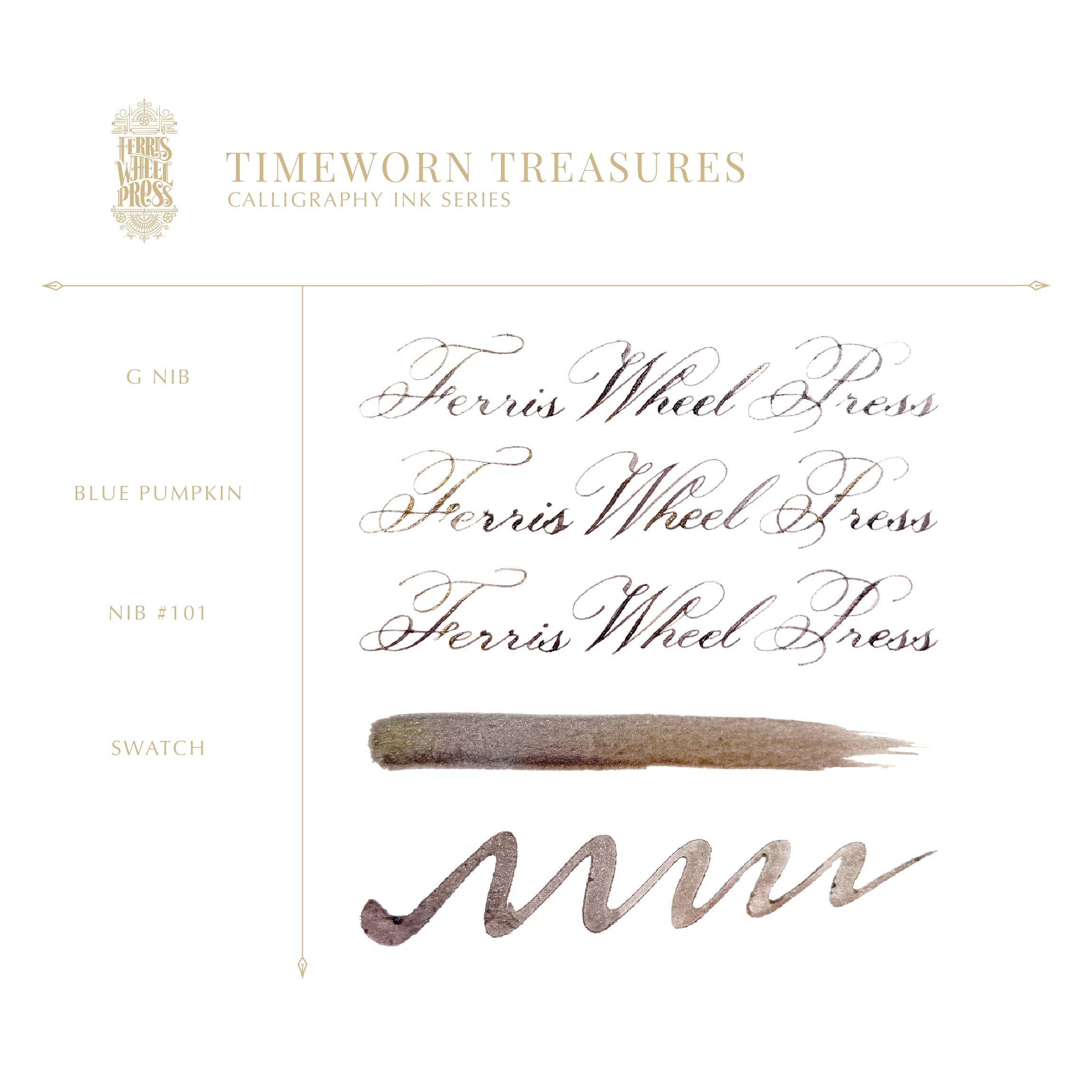 Released December 5th] Ferris Wheel Press Calligraphy Ink/Fanciful