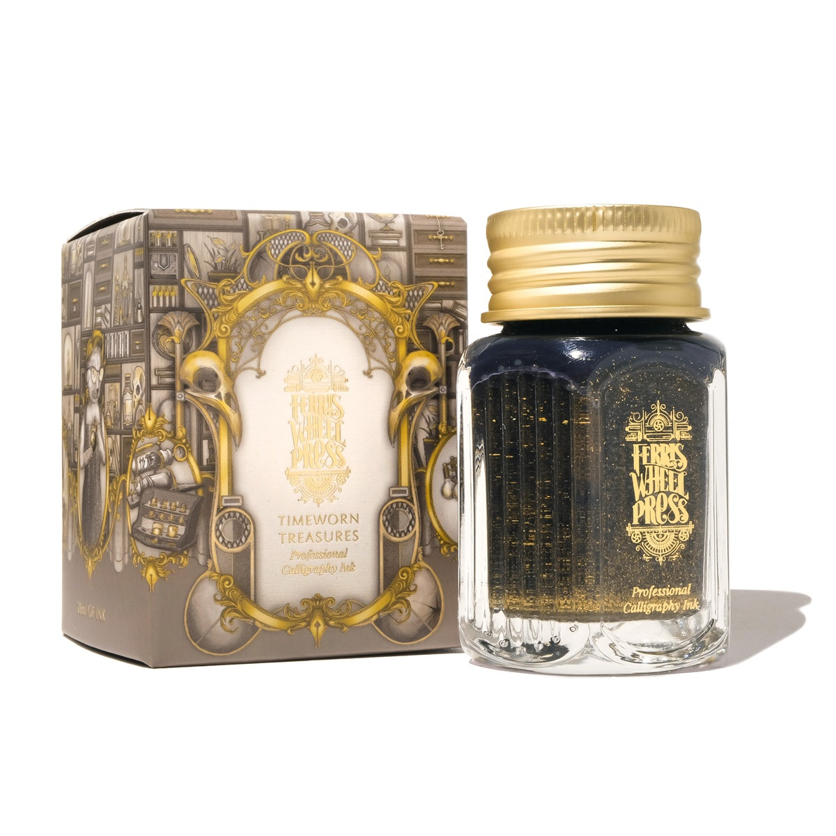 [Released December 5th] Ferris Wheel Press Calligraphy Ink/Fanciful Events Collection - Timeworn Treasures 28ml