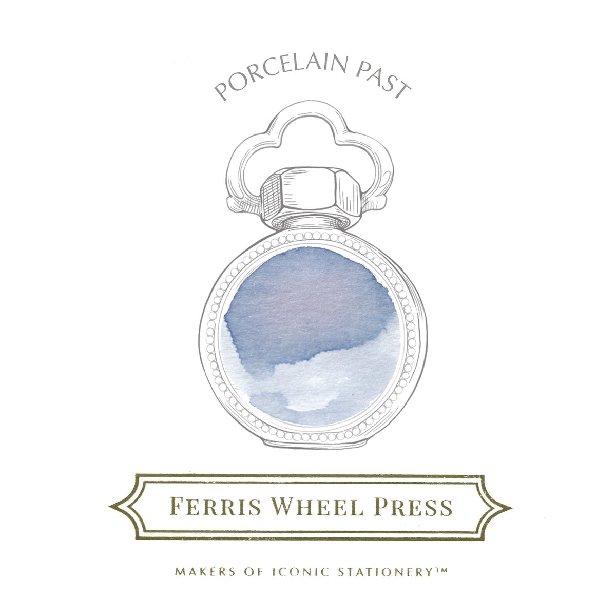 バニラ★Ferris Wheel Press × PaperTree Ferris Wheel Press/インク/Porcelain Past 38ml | ペーパーツリー