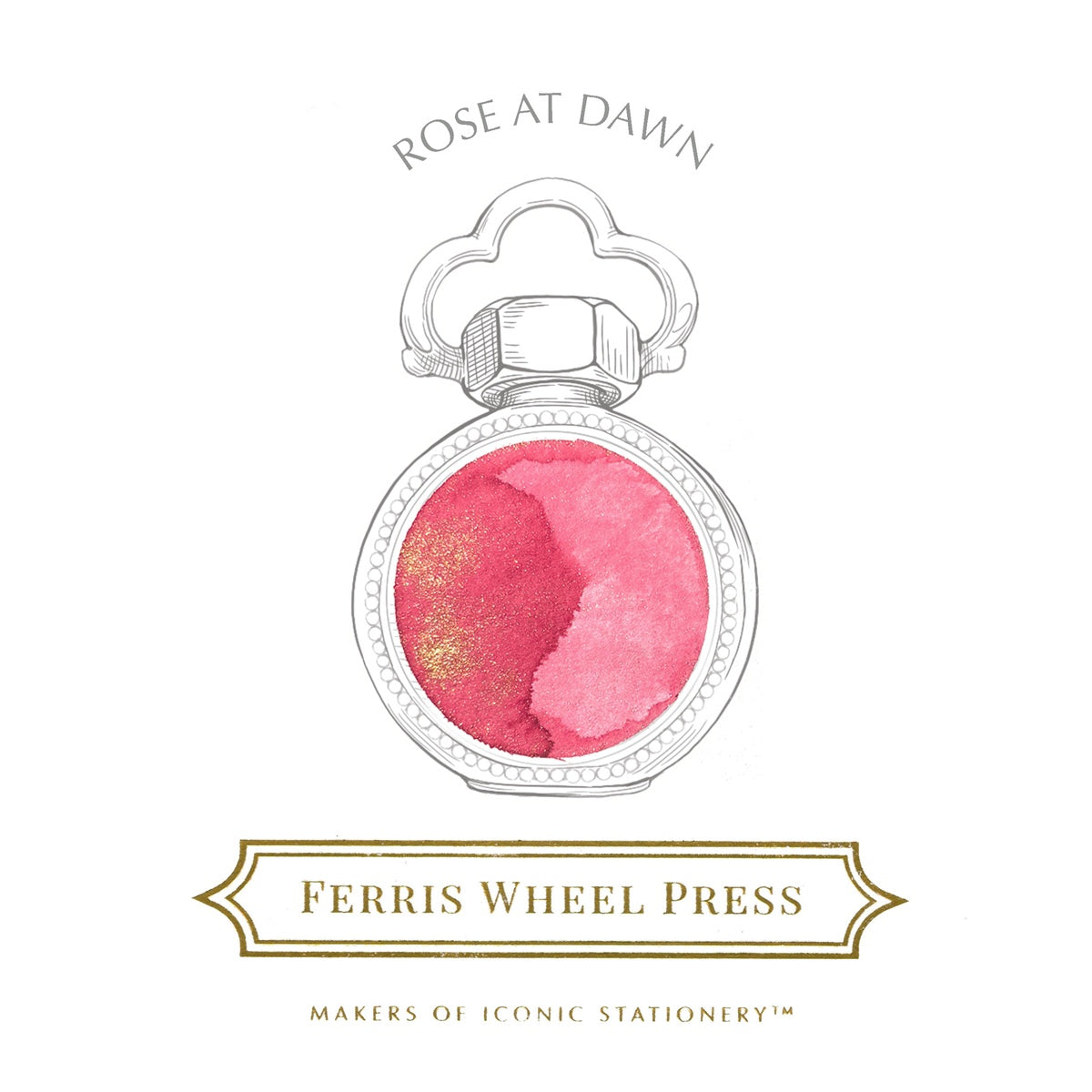Ferris Wheel Press/インク/Rose at Dawn 38ml | ペーパーツリー