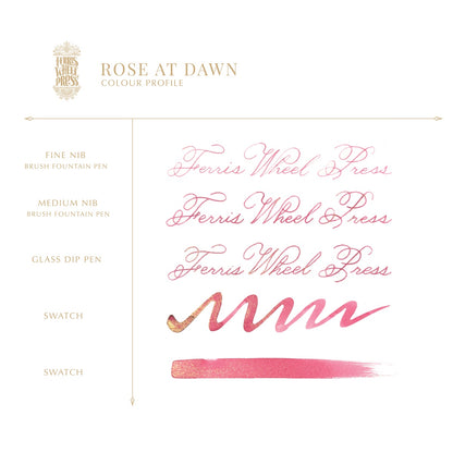 【ご予約商品｜3/6発売】Ferris Wheel Press/インク/Rose at Dawn 38ml