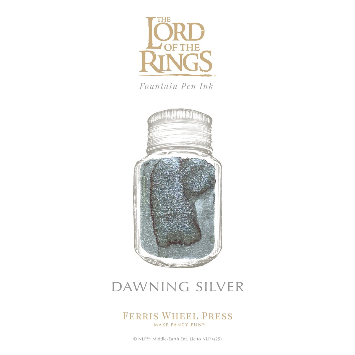 Ferris Wheel Press/Ink/The Lord of the Rings Collection - Dawning Silver 28ml