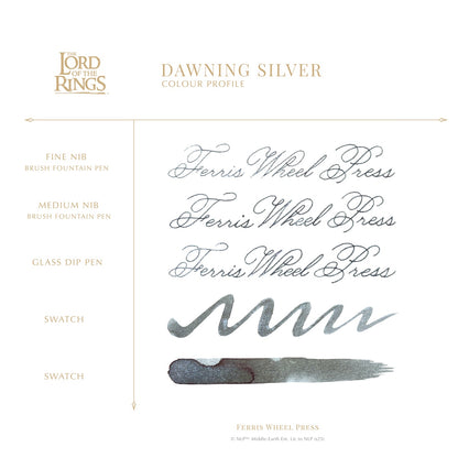 Ferris Wheel Press/Ink/The Lord of the Rings Collection - Dawning Silver 28ml