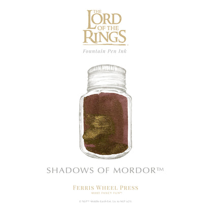 [Pre-order Item | Release Date: March 13th] Ferris Wheel Press / Ink Pot / The Lord of the Rings Collection - Shadows of Mordor 10ml Ink Pots