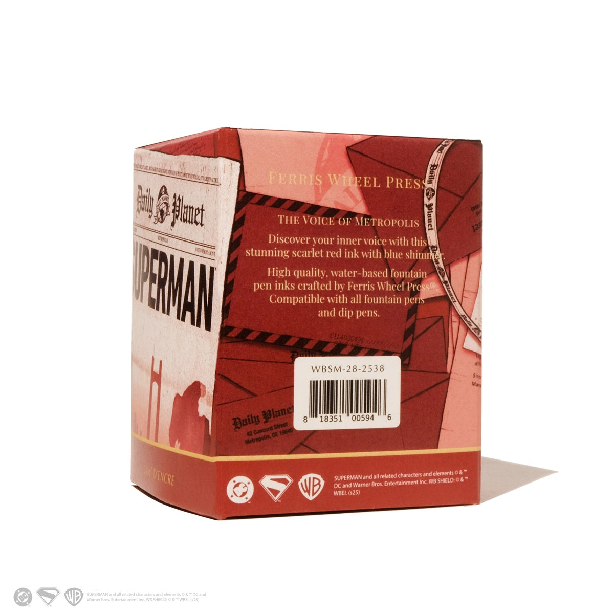 Ferris Wheel Press/インク/Superman Pen & Ink Collection - Scarlet Metropolis 28ml