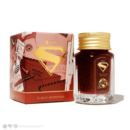 Ferris Wheel Press/インク/Superman Pen & Ink Collection - Scarlet Metropolis 28ml