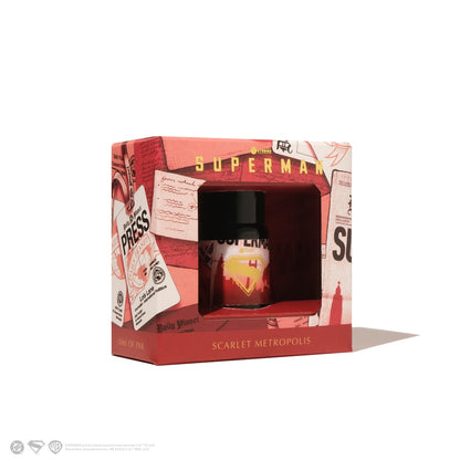 Ferris Wheel Press/インクポット/Superman Pen & Ink Collection - Scarlet Metropolis 10ml Ink Pots