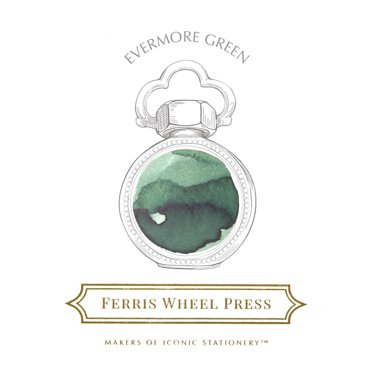 5/1発売】Ferris Wheel Press/インク/Evermore Green 38ml | ペーパー