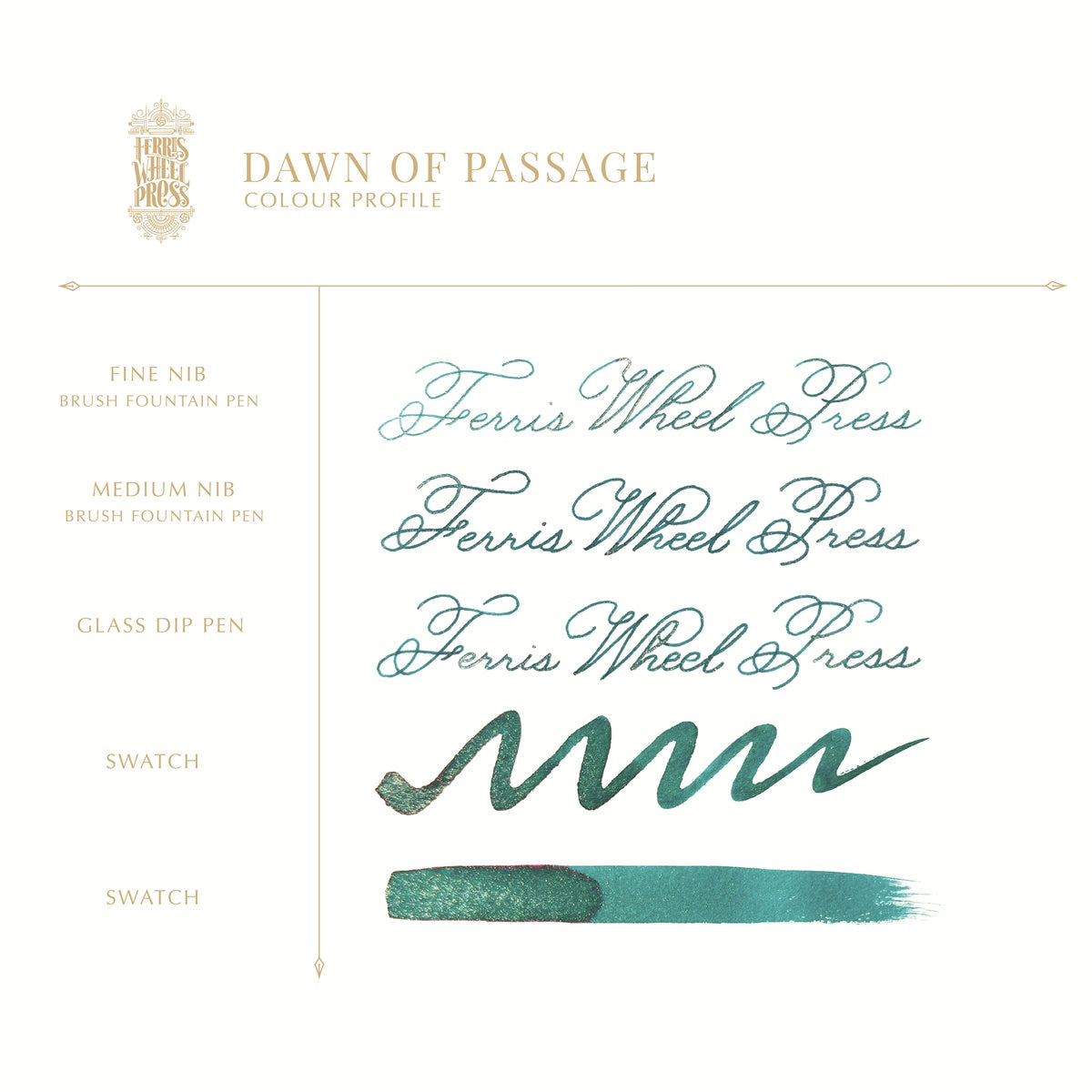 【ご予約受付中｜6/5発売】Ferris Wheel Press/インク/The FerriTales - Dawn of Passage 20ml