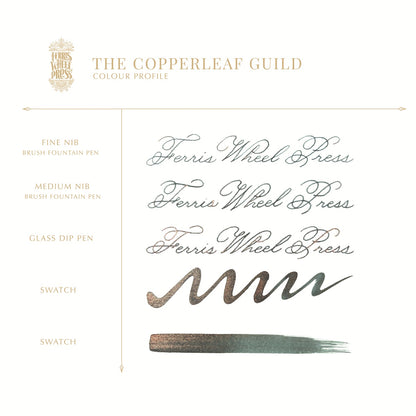 【ご予約受付中｜6/5発売】Ferris Wheel Press/インク/The FerriTales - The Copperleaf Guild 20ml