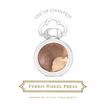 【ご予約受付中｜8/7発売】Ferris Wheel Press/インクポット/Veil of Chantilly 10ml Ink Pots