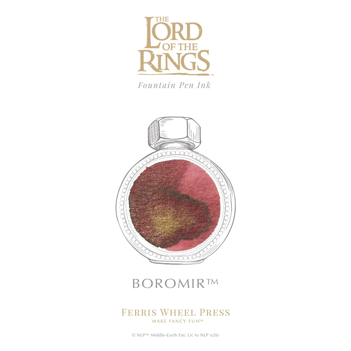 [Now accepting reservations | Releases 8/26] Ferris Wheel Press/Ink/The Lord of the Rings 25th Anniversary Collection - Boromir 38ml