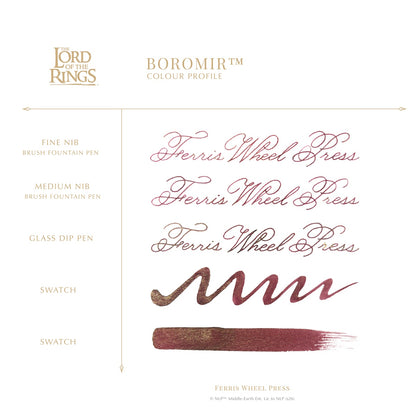[Now accepting reservations | Releases 8/26] Ferris Wheel Press/Ink/The Lord of the Rings 25th Anniversary Collection - Boromir 38ml