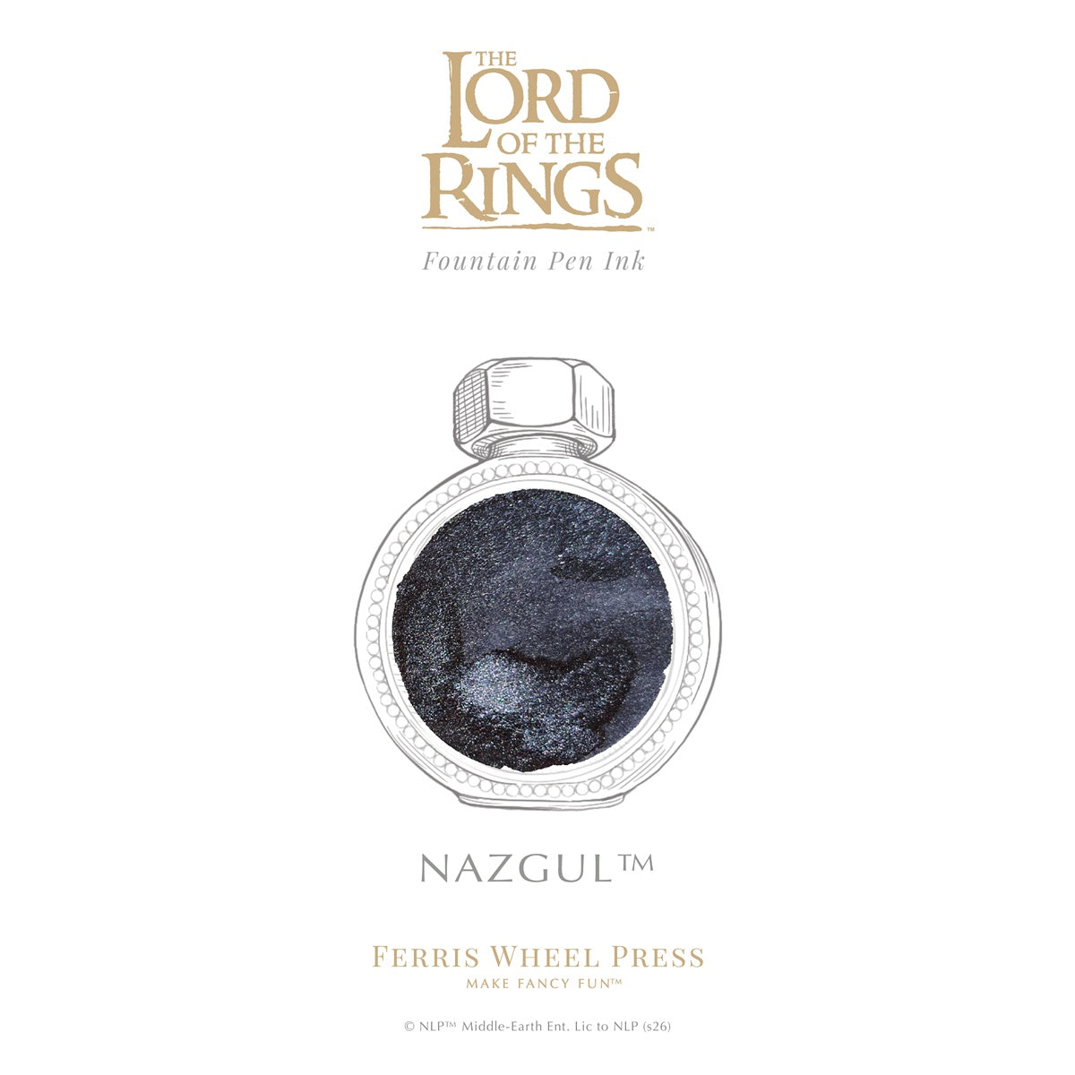 【ご予約受付中｜8/26発売】Ferris Wheel Press/インク/ The Lord of the Rings 25th Anniversary Collection - Nazgul 38ml