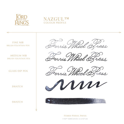 【ご予約受付中｜8/26発売】Ferris Wheel Press/インク/ The Lord of the Rings 25th Anniversary Collection - Nazgul 38ml