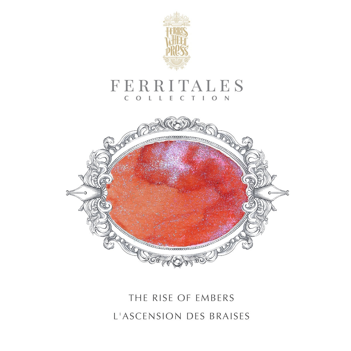 [Now Accepting Reservations | Available Oct. 2] Ferris Wheel Press / Ink Pots / The Rise of Embers 10ml Ink Pots