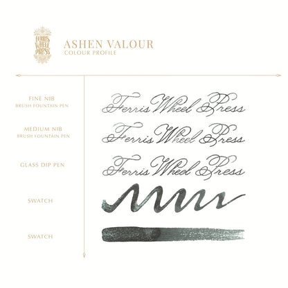 [Now Accepting Reservations | Available Oct. 2] Ferris Wheel Press / Ink Charger / Ashen Valour 10ml Ink Pots