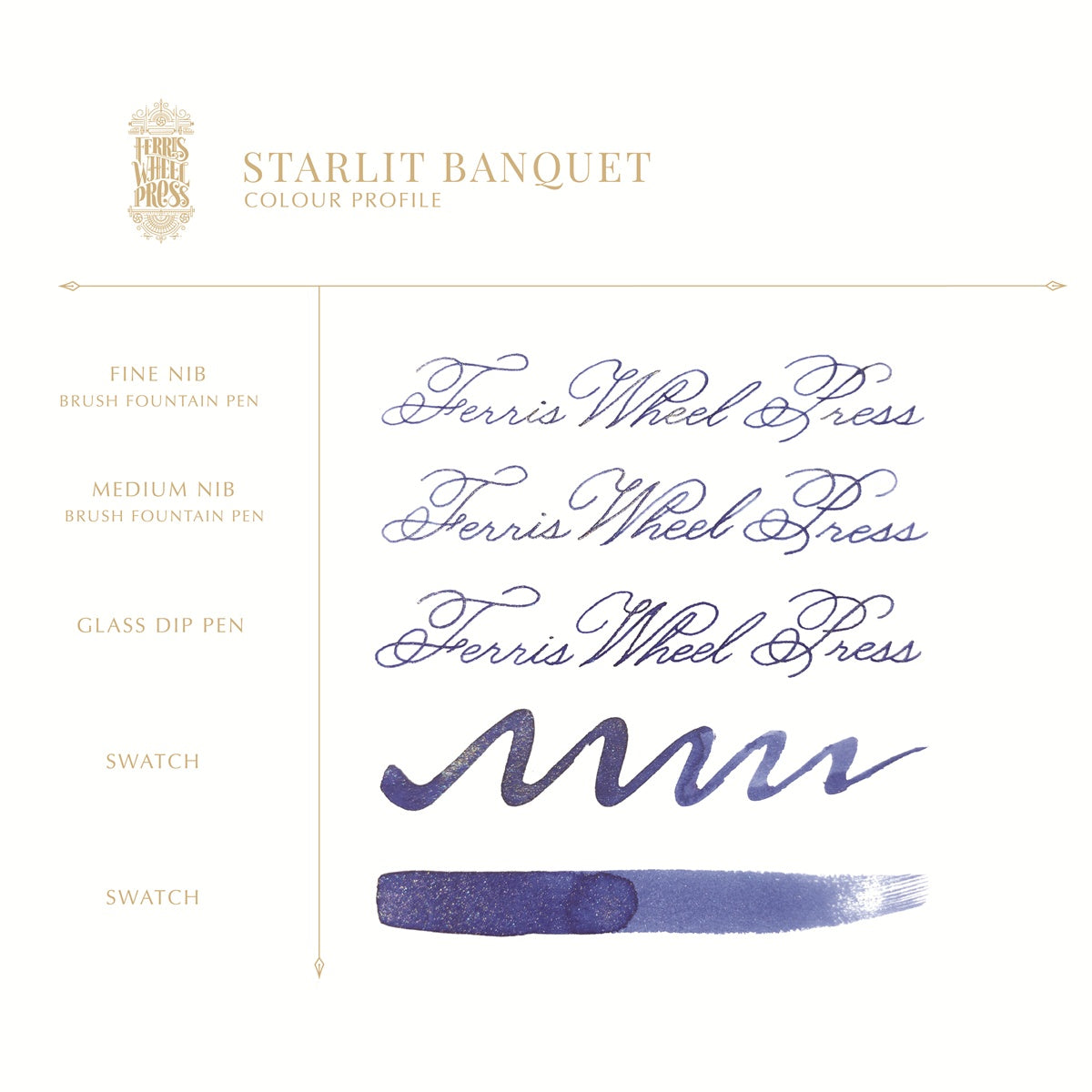 [Now Accepting Reservations | Available 10/2] Ferris Wheel Press Ink / The FerriTales - Starlit Banquet 20ml