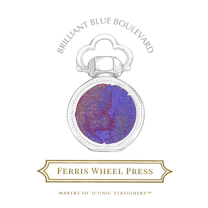 【ご予約受付中｜11/6発売予定】Ferris Wheel Press/インク/Brilliant Blue Boulevard 38ml