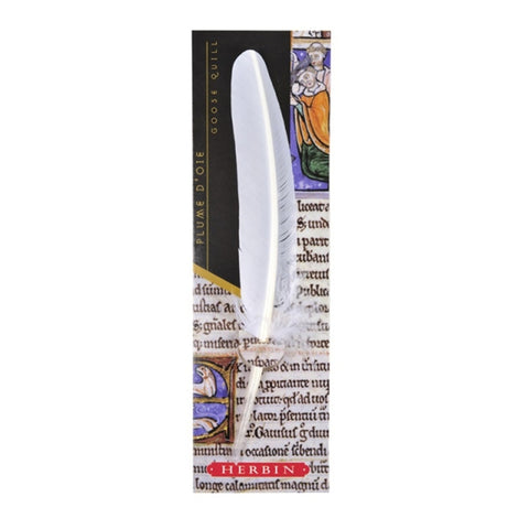 JACQUES HERBIN/Pen/Feather Pen - White