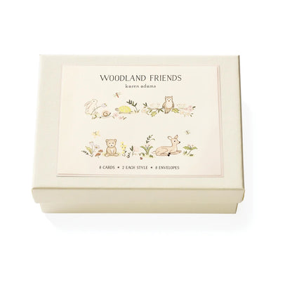 Karen Adams/ボックスカード/Woodland Friends Note Card Box