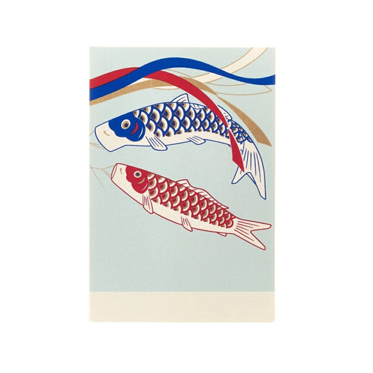 KYUKYODO/ハガキ/Silk Printing Post Card - 鯉幟（全面）