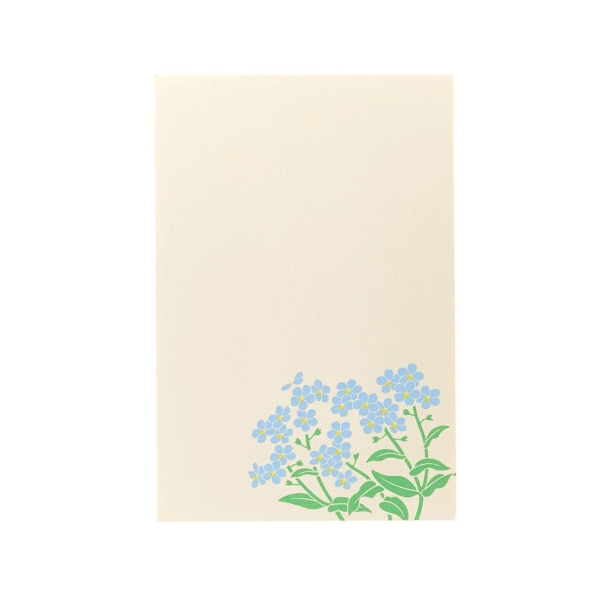 KYUKYODO/ハガキ/Silk Printing Post Card - 勿忘草