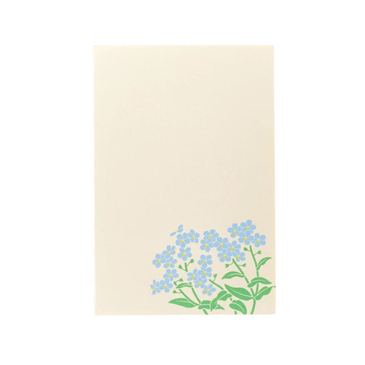 KYUKYODO/ハガキ/Silk Printing Post Card - 勿忘草