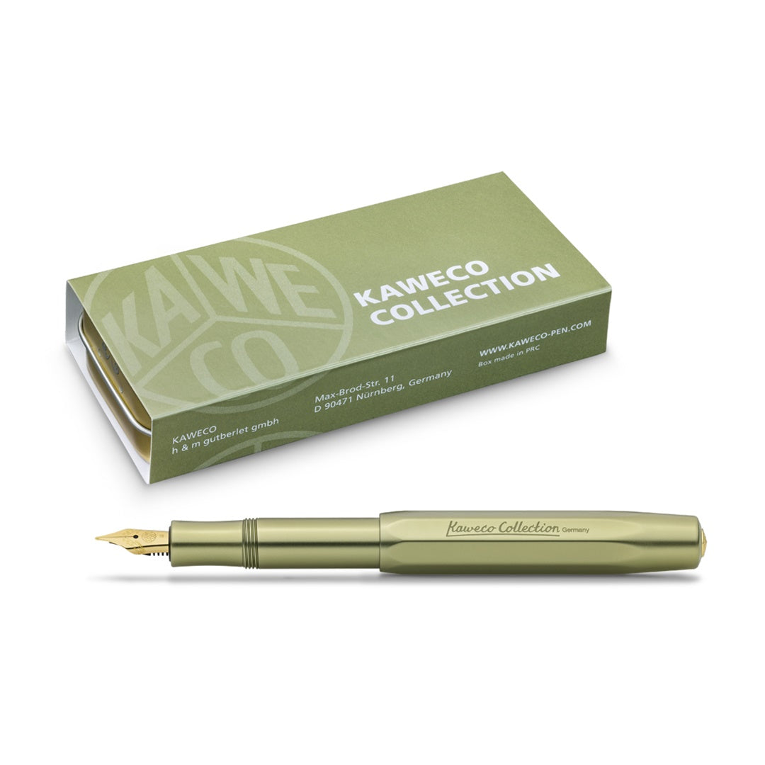 KAWECO 万年筆 olivine サイズ:Ｍ Kaweco/万年筆/AL SPORT Fountain Pen - Olivine | ペーパーツリー