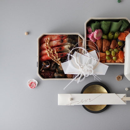 mizuhiki hare/celebratory chopsticks/celebratory chopstick wrapping, three pairs