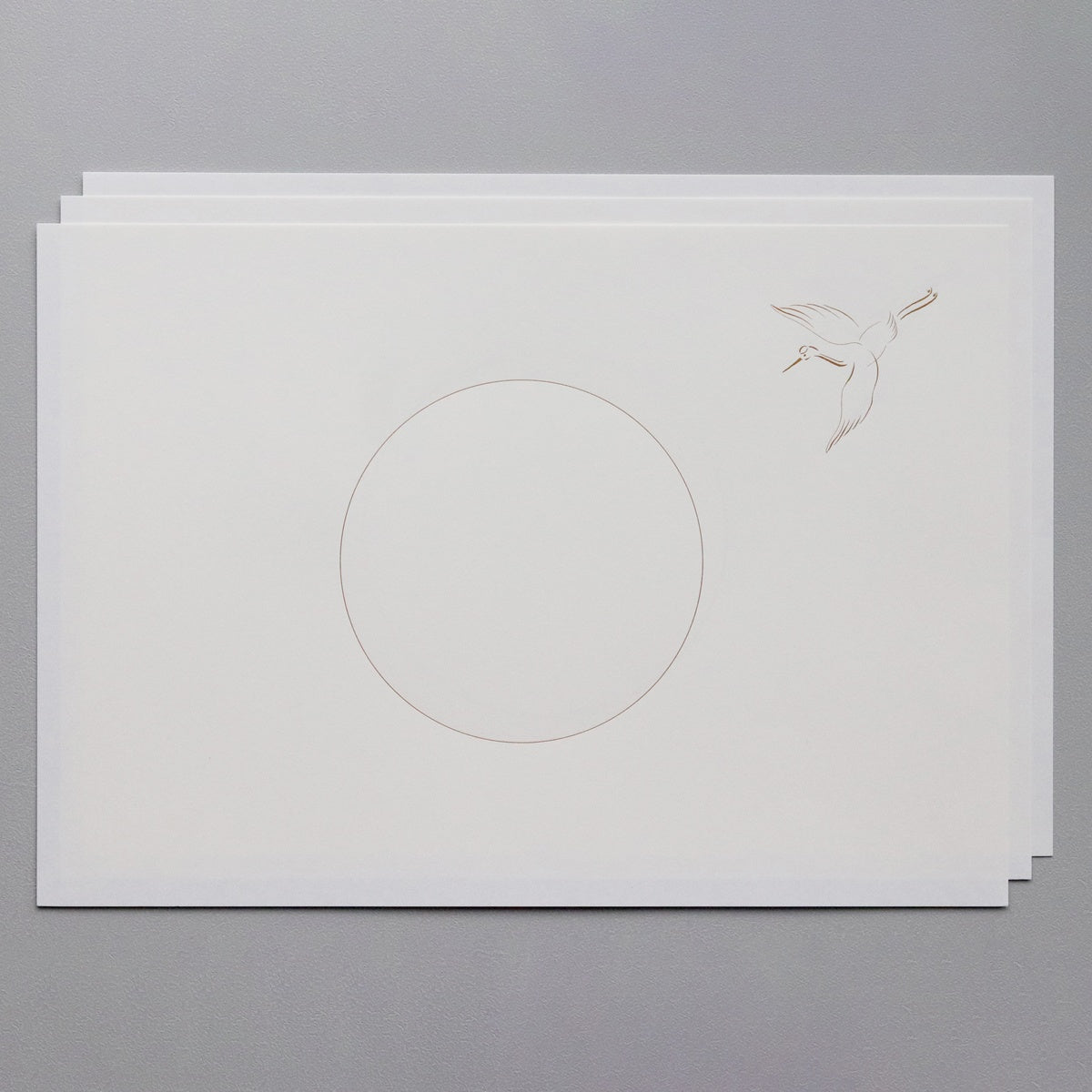 mizuhiki hare/paper lining/crane lining