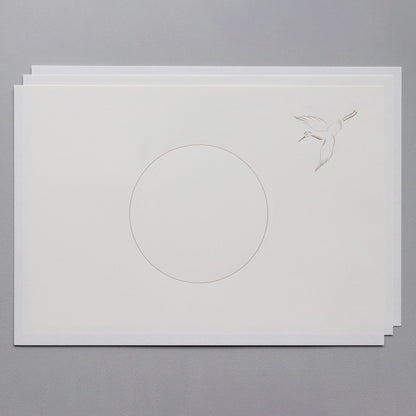 mizuhiki hare/paper lining/crane lining