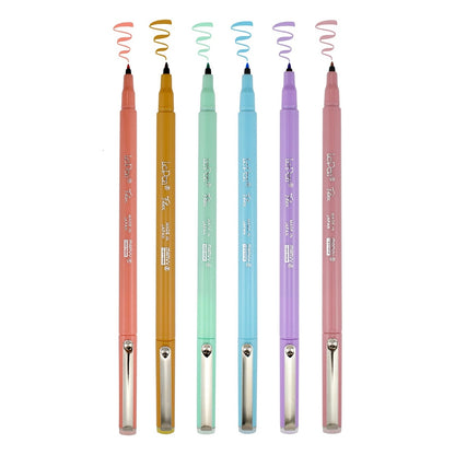 MARVY/ブラッシュカリグラフィー/LePen Flex Pastel Color Set