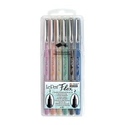 MARVY/ブラッシュカリグラフィー/LePen Flex Retro Color Set