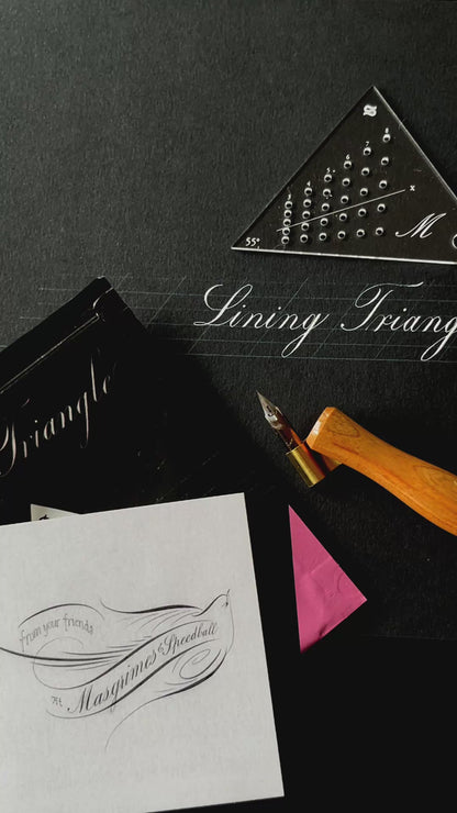 【8/22(金)18時再販】Speedball/ルーラー/Masgrimes Lining Triangle