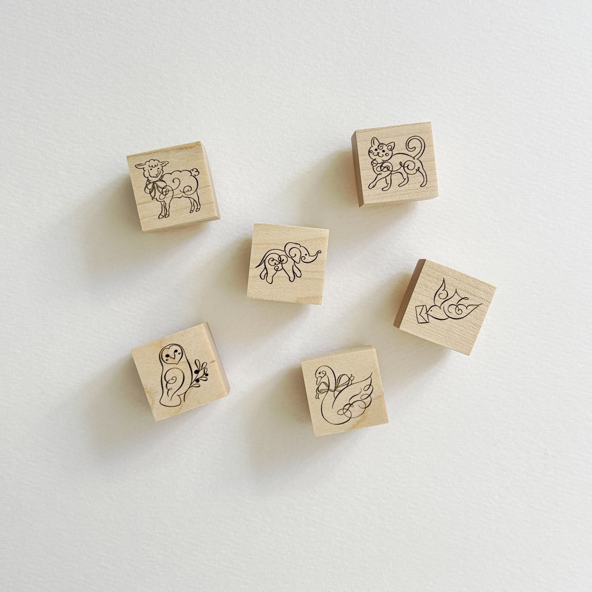 Belinda Chim × Paper Tree/スタンプセット/Calligraphy Stamp Set