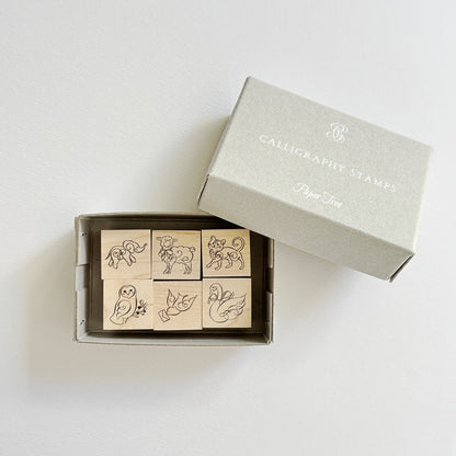 Belinda Chim × Paper Tree/スタンプセット/Calligraphy Stamp Set